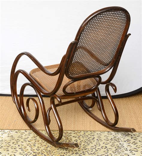 Vintage Thonet Bentwood Rocking Chair At 1stdibs Thonet Rocking Chair