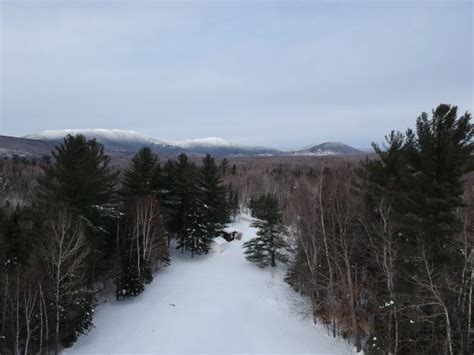 Aerial Pics Of Snow Covered Maine Mountains