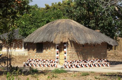 Zambian Vernacular Architecture Example Of A Mud Hut African Theme