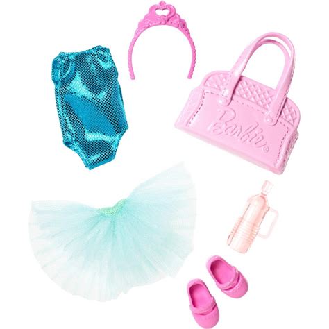 Barbie Club Chelsea Ballerina Outfit And Accessories Set Doll Clothing