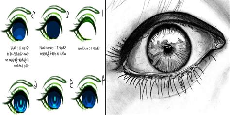 Como Desenhar Um Olho Simples Passo A Passo Para Iniciantes