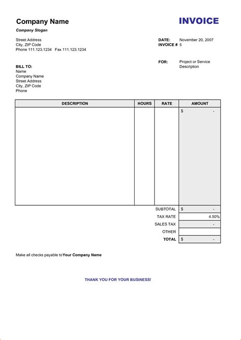 Sage Invoice Template Invoice Template Ideas