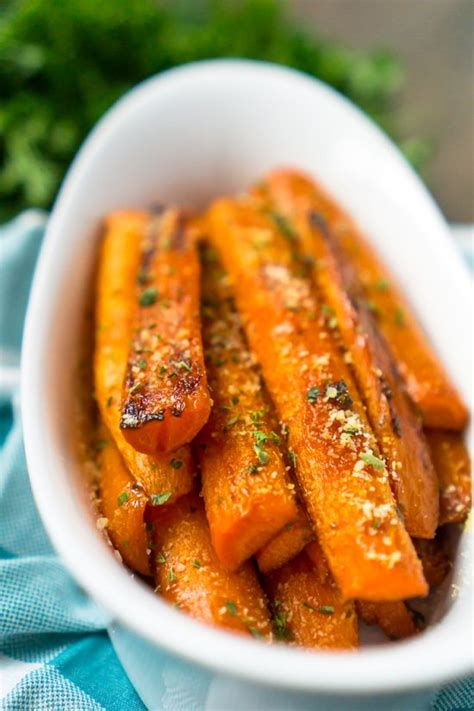 Oven Roasted Brown Sugar Carrots The Love Nerds
