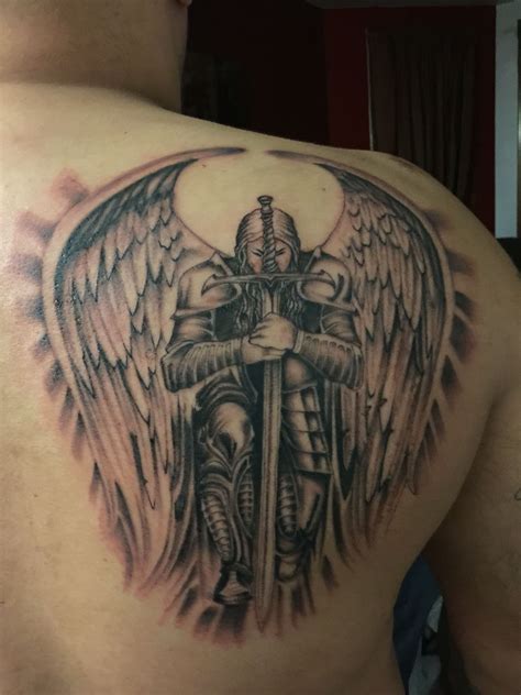 guardian angel tattoo by mad tatter tattoo guardian angel angel warrior tattoo angel back