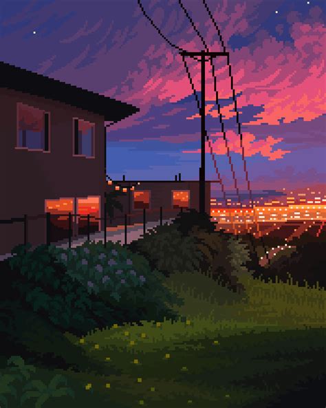 City Overlook Me Pixel Art 2019 Posted By Usoftwaring To Rart