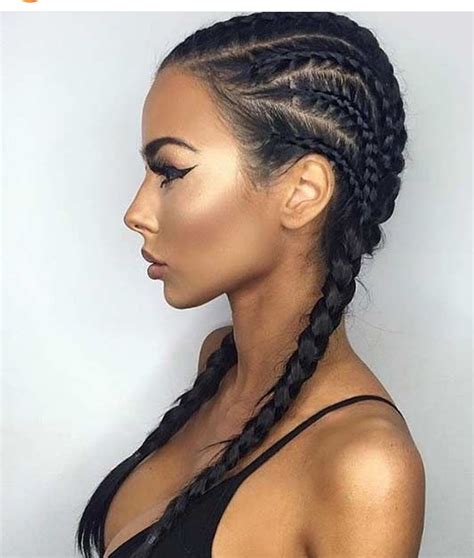 Pin By Katie Williamson On Hair Boxer Braids Hairstyles Braided Hairstyles Hair Styles