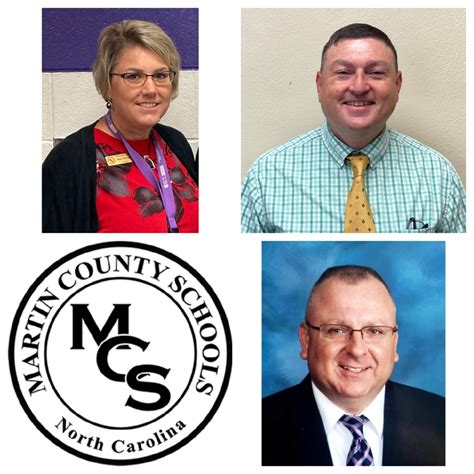 New Principals Named Martin County Schools Nc