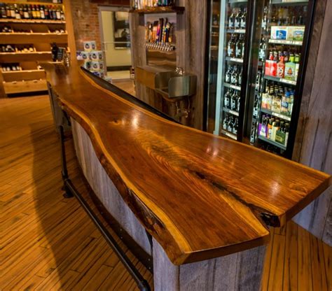 A Liquor Store In Canton Baltimore Had Maryland Wood Countertops