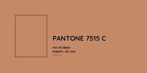 Pantone 7515 C Complementary Or Opposite Color Name And Code C58b68