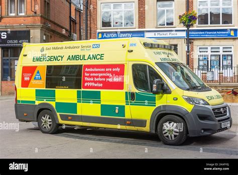 Emergency Services On Cal East Midlands Nhs Trust Ambulance Serv Hi Res