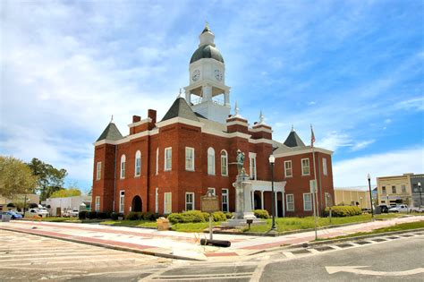 Berrien County Courthouse 1898 Nashville Vanishing Georgia