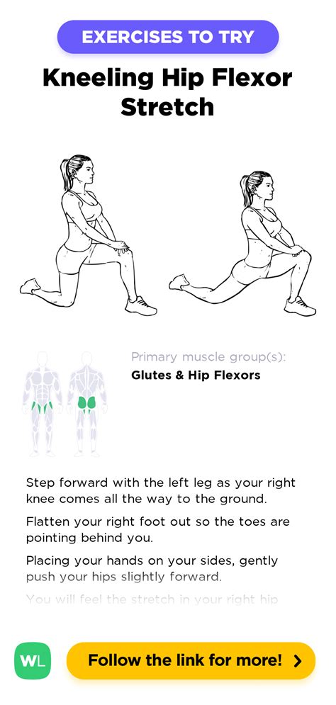 Kneeling Hip Flexor Stretch Workoutlabs Exercise Guide
