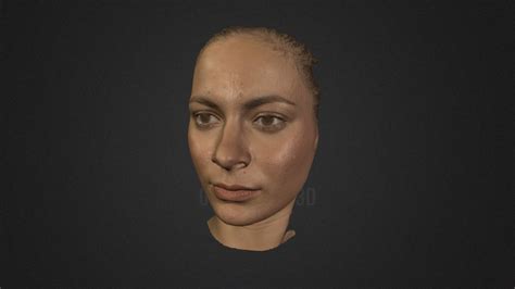 Female Face 3d Color Scan 3d Model By Gomeasure3d Ba52d12 Sketchfab