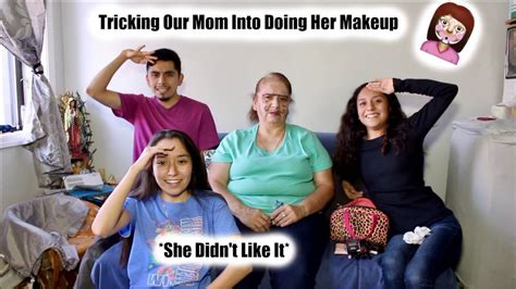 Doing Our Moms Makeup The Wrong Way Youtube