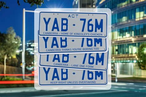 We Asked Canberrans To Come Up With A New Slogan For ACT Licence Plates