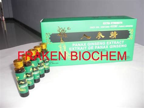 Panax Ginseng Extract Oral Liquid Fraken Biochem Coltd