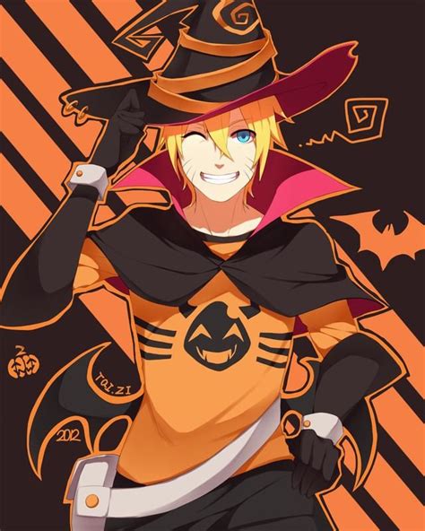 Fan Art Spécial Halloween Naruto Anime And Manga
