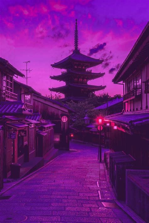 Get inspired by our community of talented artists. Aesthetic Purple Japan Wallpapers - Wallpaper Cave