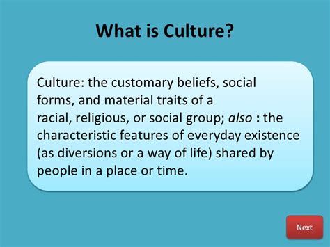 Cultural Awareness