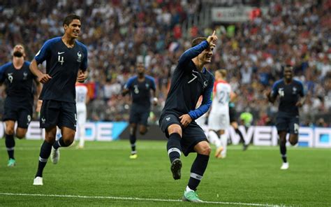 Antoine Griezmann Celebrates World Cup Final Goal With Disgusting