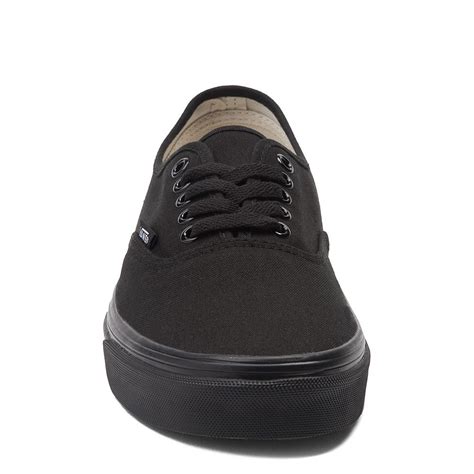 Vans Authentic Skate Shoe Black Monochrome Journeys