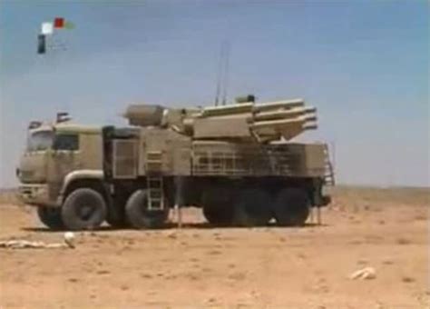 World Defense Review Syrian Pantsir S1 Gun Missile Air Defence System