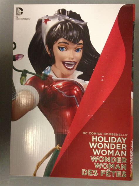 2015 Dc Comics Ant Lucia Bombshells Holiday Wonder Woman Limited