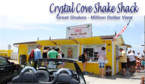 The Shake Shack at Crystal Cove - One Star Short of Perfect | Shake shack, Cove, Perfect climate