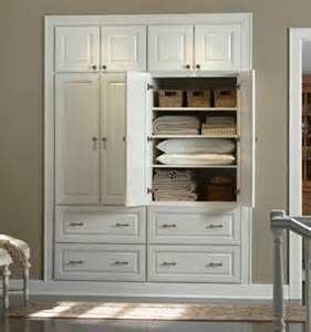 In building your own cabinet as a linen storage cabinet is a tall box with a door and at least one shelf, but you can have as many shelves as you like. Built In Linen Cabinet Plans - WoodWorking Projects & Plans