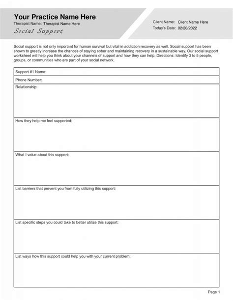 Worksheets For Addiction Groups Worksheets For Kindergarten