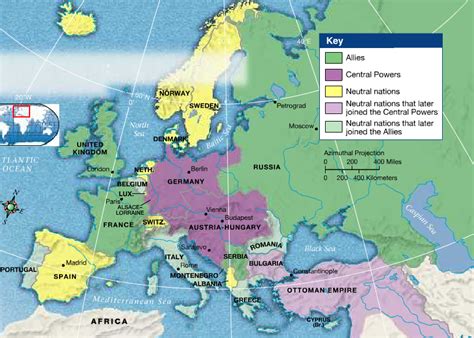 Map Of Europe Before World War 1 Topographic Map Of Usa With States