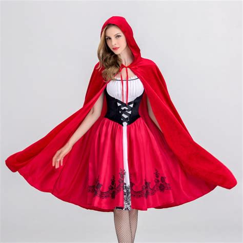 womens little red riding hood cosplay costume costume party world