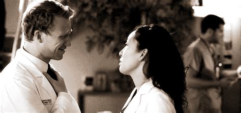 This Moment When Cristina Seduces Owen Into The On Call Room Sexy Greys Anatomy S