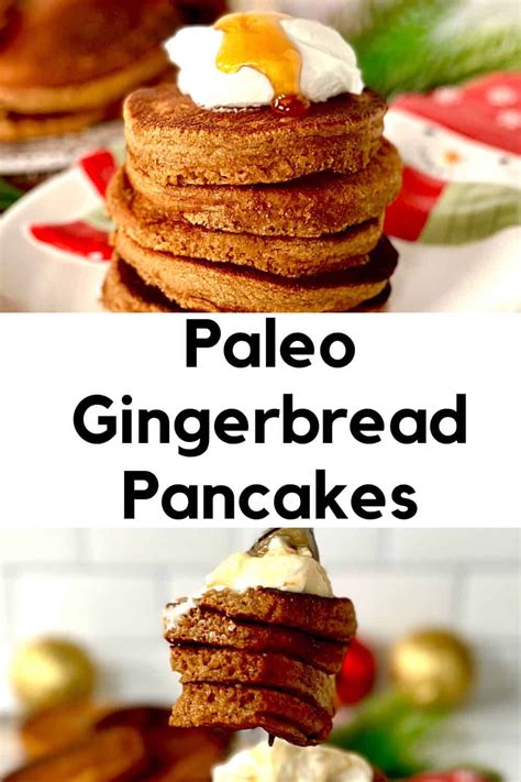 Paleo Gingerbread Pancakes Paleo Gluten Free Guy