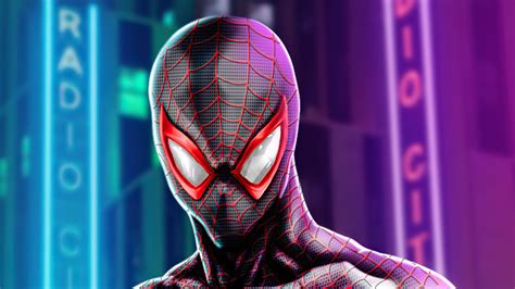 Spider Man Miles Morales In Ps5 4k Wallpaperhd Games Wallpapers4k