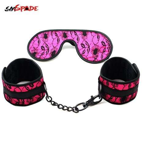 Buy Smspade Bondage Restraint Kit Sex Handcuffs And Blindfold Sex Restraints For