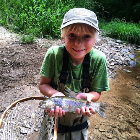 Fly Fishing Trips For Kids In Western North Carolina Hookers Fly Shop