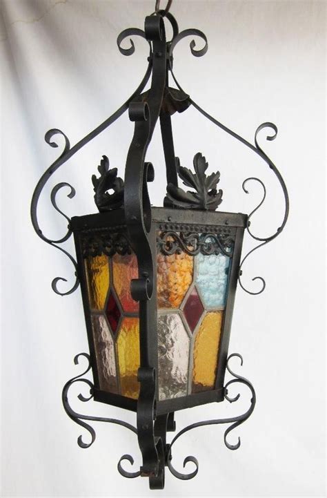 Funky ceiling lights are fascinating and real. Details about Vintage Huge glass multi coloured ceiling ...