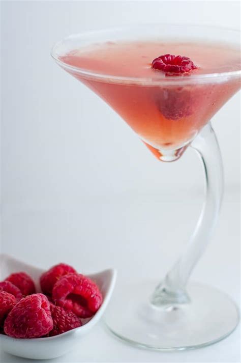 The Best Raspberry Martini Recipe Fresh Raspberry Vodka Martini