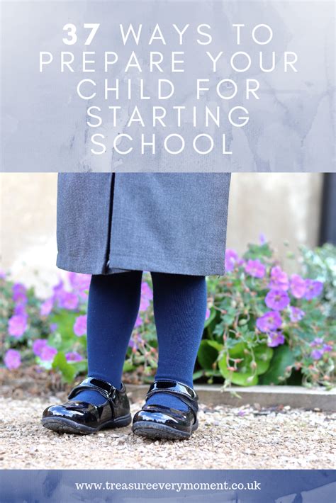 Children 37 Ways To Prepare Your Child For Starting School Treasure