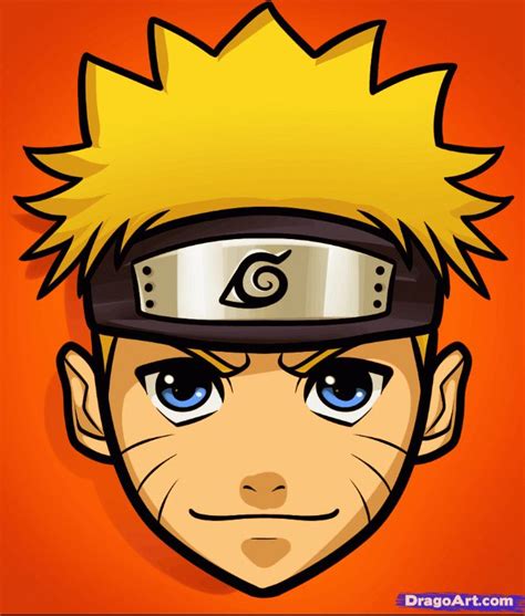 How To Draw Naruto Easy Drawing Tutorial 7 Steps Naruto Painting
