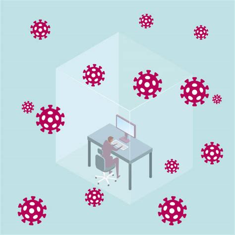 Empty Offices Coronavirus Illustrations Royalty Free Vector Graphics