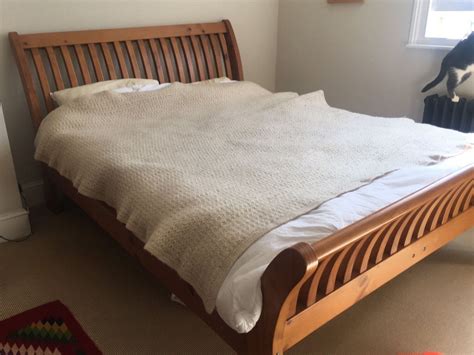 Very Strong Solid Wood Super King Size Bed Frame 6ft Very Good