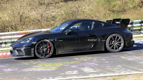 Porsche Cayman Gt Rs Spied Testing Hard Among Other Hot Cars