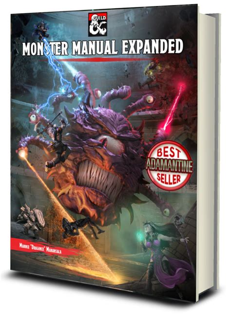 Monster Manual Expanded 5e Dungeon Masters Guild