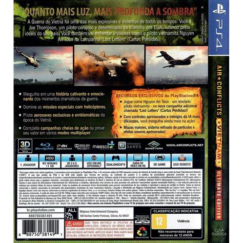 Air Conflicts Vietnam Ultimate Edition Ps4 Seminovo Jogo Mídia Física Arena Games Loja Geek