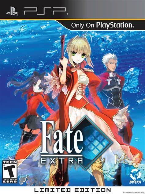 Fate Extra Limited Edition Psp 1