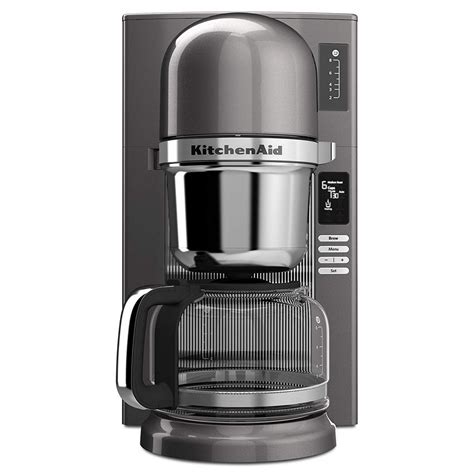 Kitchenaid Kcm0802ms Pour Over Coffee Brewer Medallion Silver