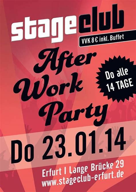 Party After Work Party Stage Club In Erfurt 23012014
