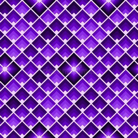 Triangle Pattern In Ultraviolet Color Geometric Seamless Texture In